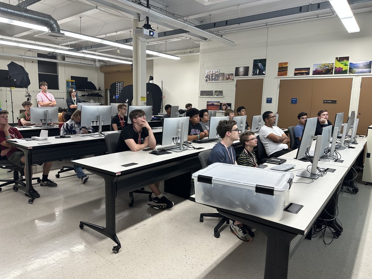 This years' media crew hit the ground running today! Get ready for your daily news