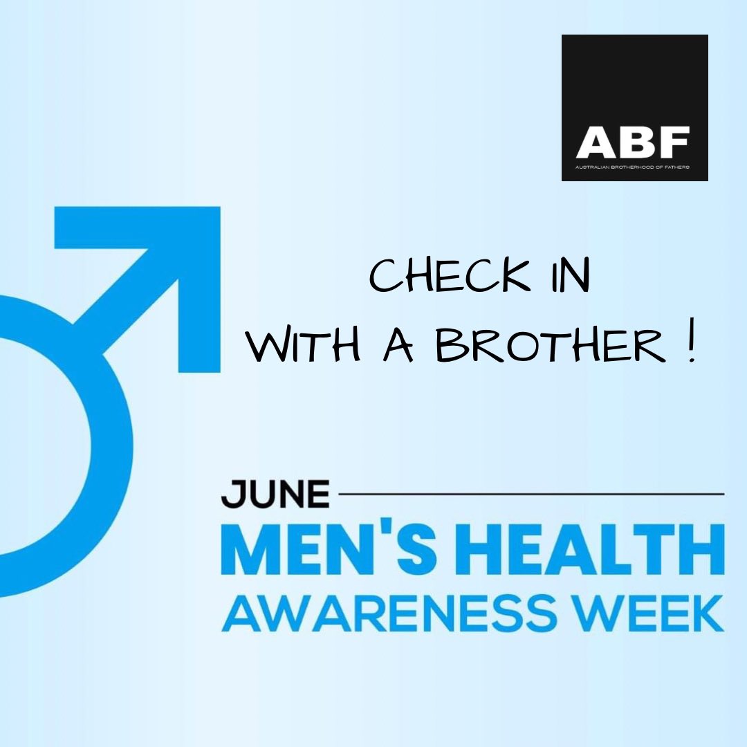 Heads up, International Men's Health Week is celebrated every year in June. Men's Health Week focuses on not just physical health, but also mental health and the emotional wellbeing of boys, men and fathers. #21fathers #endalldv #MensHealthWeek #wearefordads #call1300008602