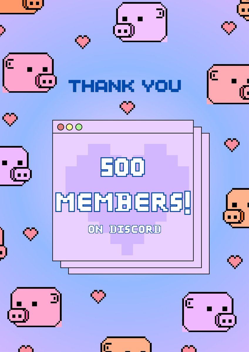 OrdinalOinkers's tweet photo. WOW!!
The Oinker community is so strong. We are growing fast and we are so happy to see all the new members joining the Discord. Be sure to join as there are more prizes and competitions coming soon!
🐽🐽🐽
$btc #Ordinals @MEonBTC 
https://t.co/ZjHsPbroAk https://t.co/5KgVvVB8SZ