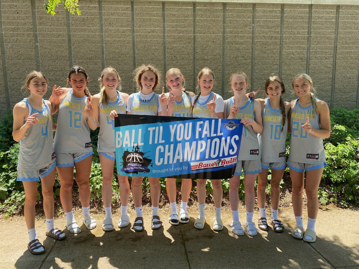 Girls played great “team” BB this weekend and displayed outstanding defensive performance throughout!
Their efforts earned them the ‘title’ at Ball ‘Til Ya Fall Tournament! Great work ladies!