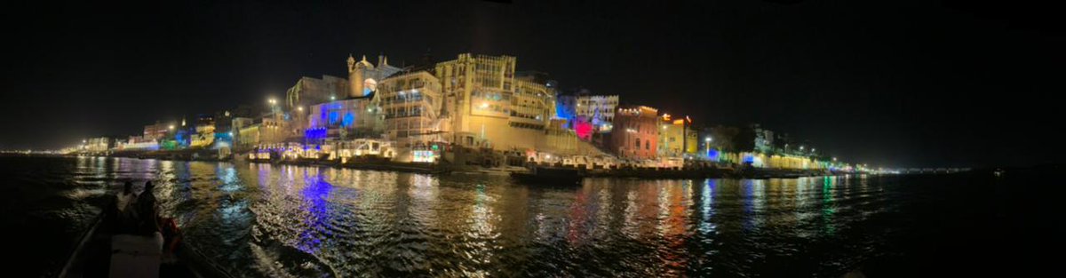 Varanasi Ghat during G20.