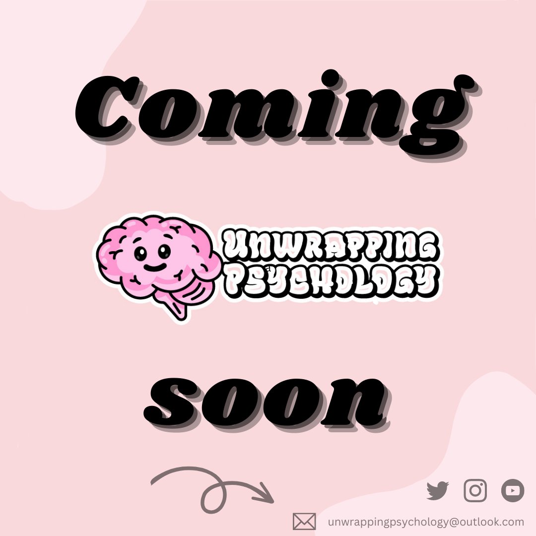 Ladies and gentlemen ✨
I’m excited to announce that the <a href="/unwrappingpsych/">Unwrapping Psychology</a>  podcast - my little passion project - will be coming soon! Keep your eye on the lookout for the first episode 👀