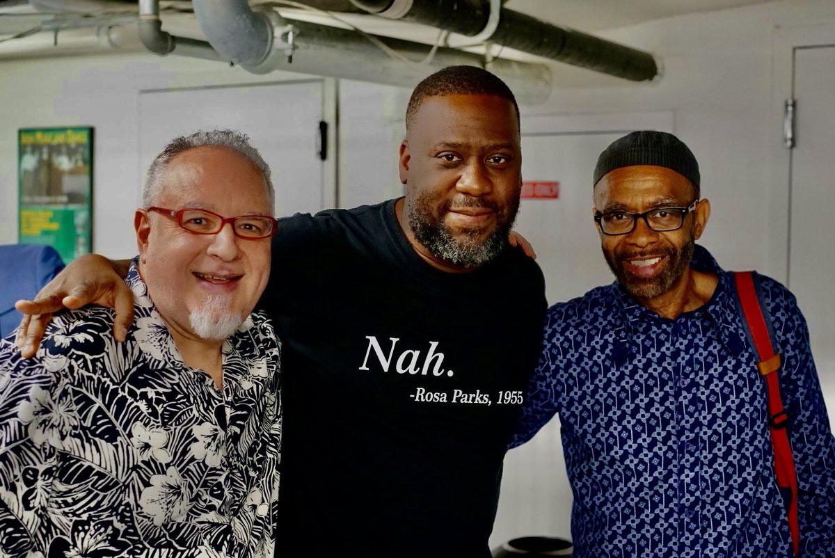 Thank you Maestros Robert Glasper and Kenny Garrett for coming to the Reunion Sextet show last night at The Town Hall !!!
Blue Note Jazz Festival