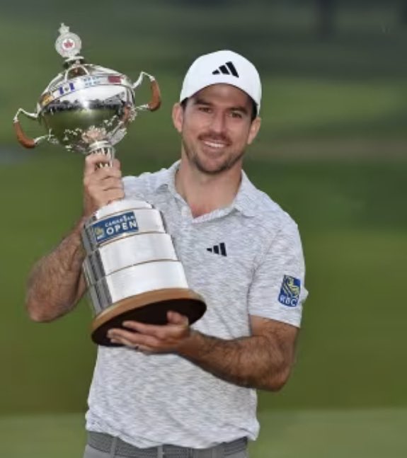 Congrats #NickTaylor from one winner to another! Amazing win!