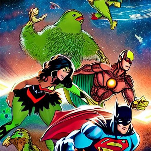 Justice League vs Giant Space Kakapo ジャスティス・リーグvs巨大宇宙カカポ