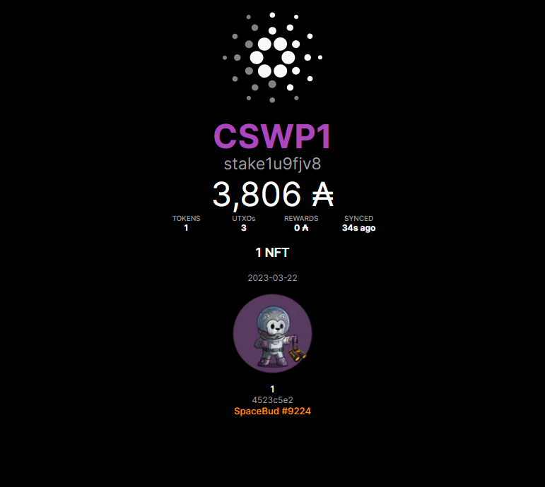 tsuwaaaaa's tweet photo. @CswapDEX @the_ape_society I sniped my 1st @spacebudznft for this giveaway! wish me luck!
CSWAP Let's go!
#CSwap #FINSO https://t.co/88fksvMowi