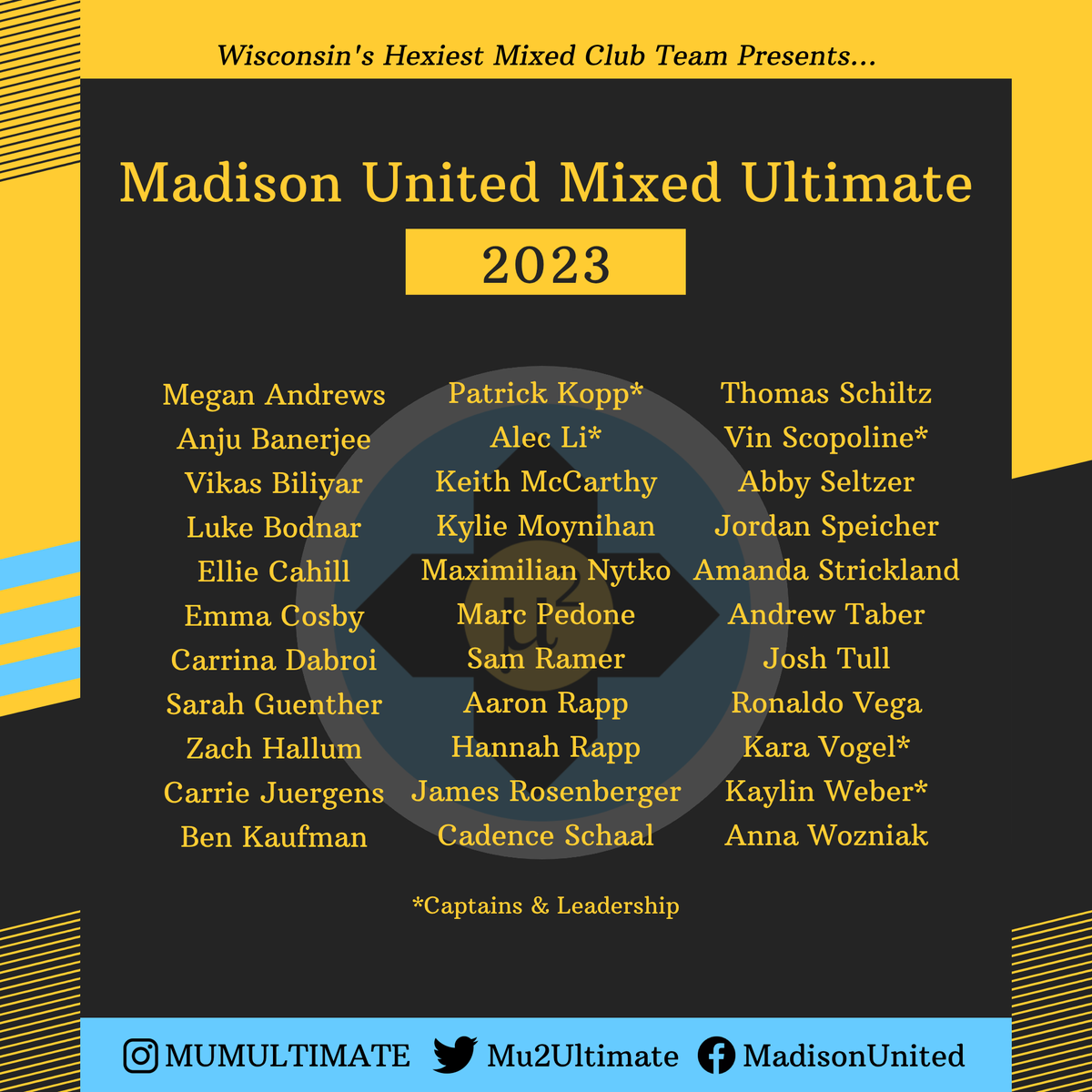 Madison United Mixed Ultimate tweet media
