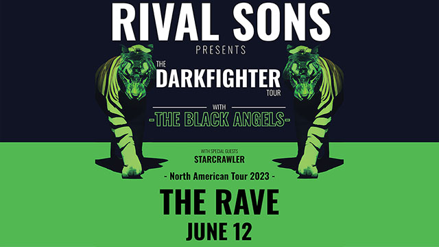 THIS MONDAY! Experience a night of pure rock 'n' roll bliss with classic rock revivalists, @rivalsons! 🎸💚 Tickets + more info » therave.com/rivalsons