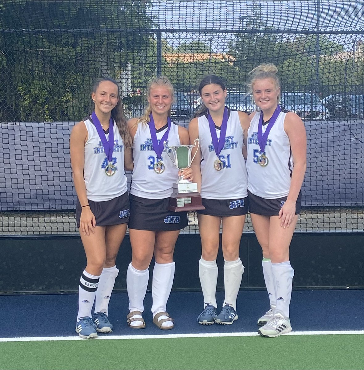 Way to represent TRN field hockey!  CHAMPS! 🏆 Congratulations Lilly, Rachel, Jill, and Liv!