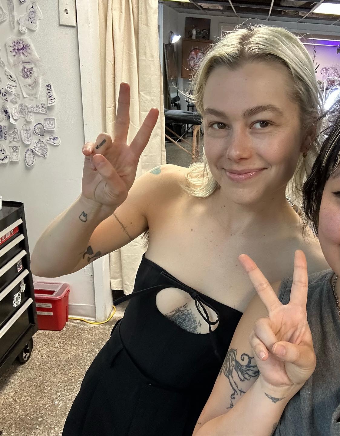 Phoebe Bridgers Gets a Tattoo to Commemorate a Strange Fan Encounter