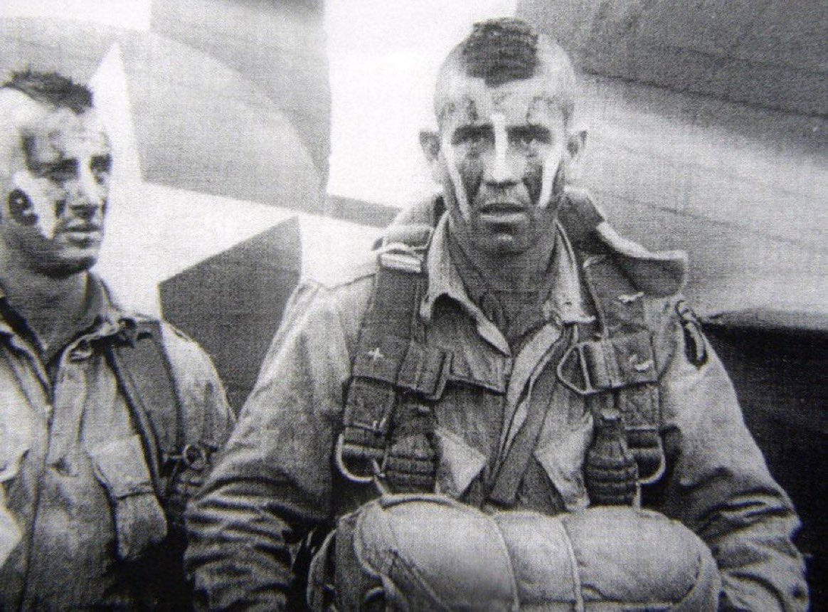 101st Airborne before dropping into Normandy June 6 1944.
