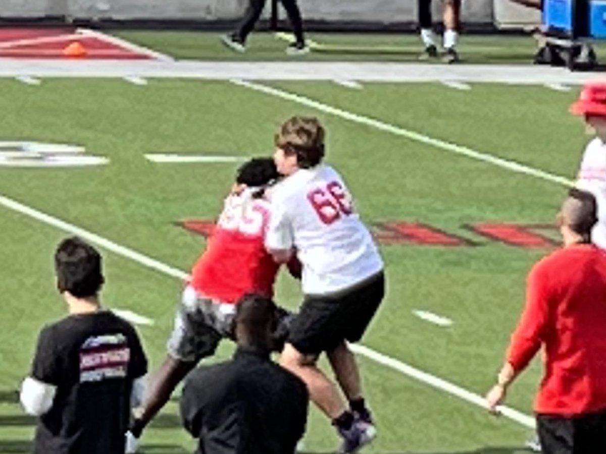 drewchase44's tweet photo. Had a great time at the Jacksonville State University Big Man Hog Fest. Thanks to the coaches for putting in time and effort into helping me get better. @JaxStateFB @ECHSrecruits @coach_edwards64 https://t.co/Kzf9HAKE58