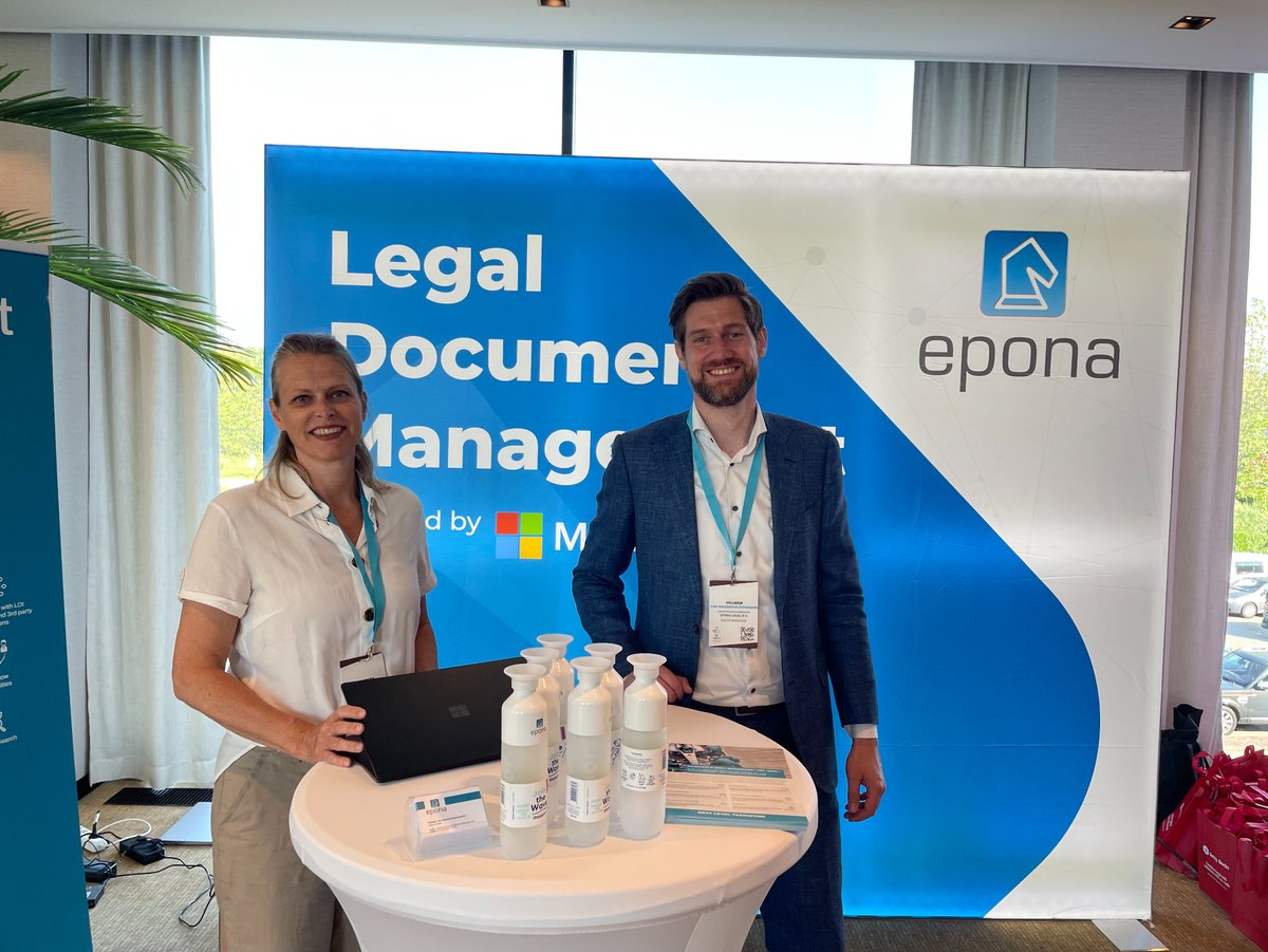 It's good to be back! Today we're at #LEXPO23 in Amsterdam, ready to meet and connect with you at this well established #LegalTech event. Come meet us today and tomorrow, if you want to learn how #Microsoft365 can be used to optimize your collaboration and document management!