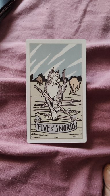 12 червня ваша #картадня у #таро це 5 мечів. Я переміг! - саме цією фразою я можу охаректизувати цей<a href="/tag/%D0%BA%D0%B0%D1%80%D1%82%D0%B0%D0%B4%D0%BD%D1%8F"class="tags">#картадня</a><a href="/tag/%D1%82%D0%B0%D1%80%D0%BE"class="tags">#таро</a>