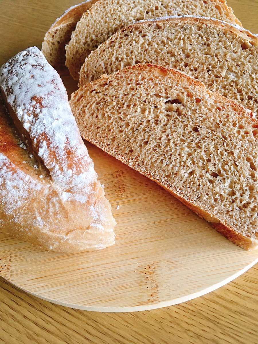全粒粉のでかいパン
#富澤商店
#パンの日