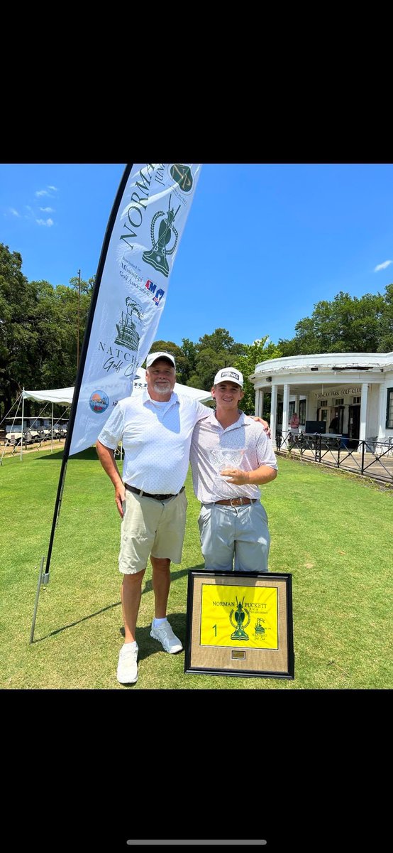 Congratulations to Jeremiah Bell! He won 1st place in the MJGA Golf Tournament this weekend in Natchez. Congratulations Jeremiah!