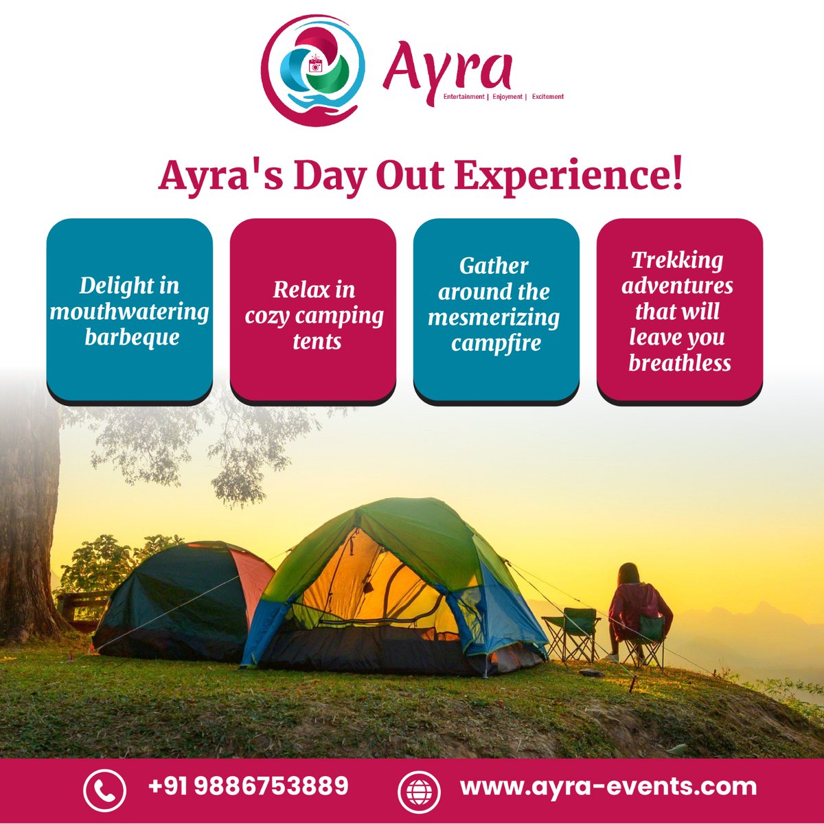 ayra_eee's tweet photo. Contact Ayra now to secure your spot and embark on an unforgettable day out
98867 53889 | https://t.co/iS1B6QeXTh
#ayraevents #besteventmanagementcompany #WeddingDecorations #EventPlanning #MagicalWedding #EventManagement #CorporateParties #EventPhotography #ProfessionalEvent https://t.co/xjiDsYCi6A