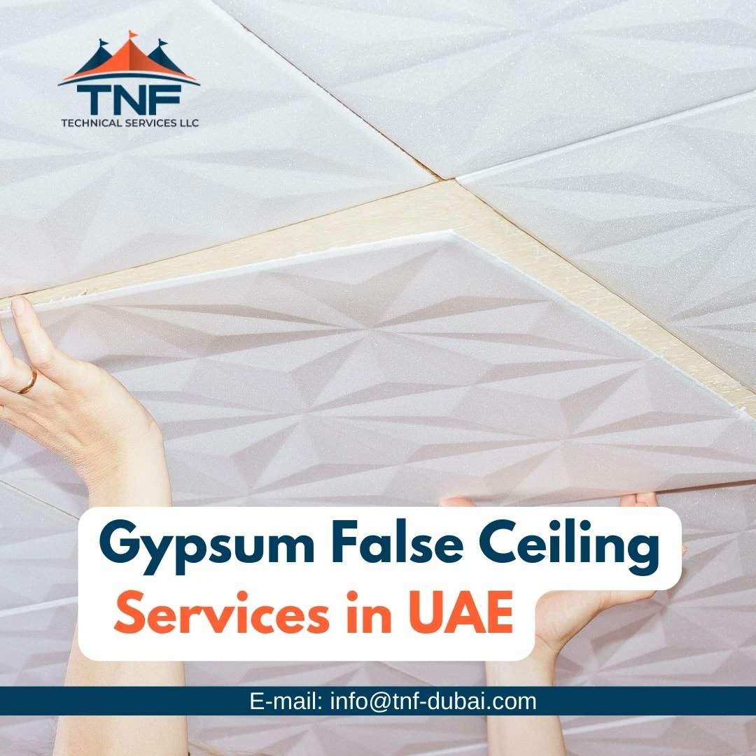 Ready to elevate your space with a stunning Gypsum False Ceiling? Look no further than TNF Dubai! Our team offers the best services in UAE, guaranteed to impress.

#TNFDubai #GypsumFalseCeiling #DubaiInteriors
