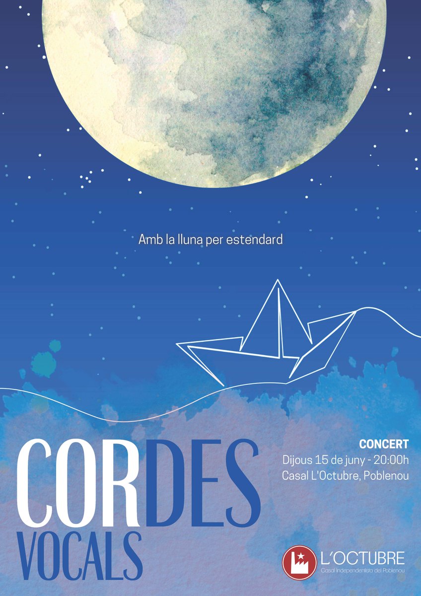 🔴🟣Concert al casal❗️

El cor de l'Octubre farà la seva primera actuació després d'un any d'assajos al casal. Cantaran cançons de festa i de lluita, veniu a veure'l!

🗓️Dijous 15 de juny
📍A les 20h

#FemBarri #FemCasal