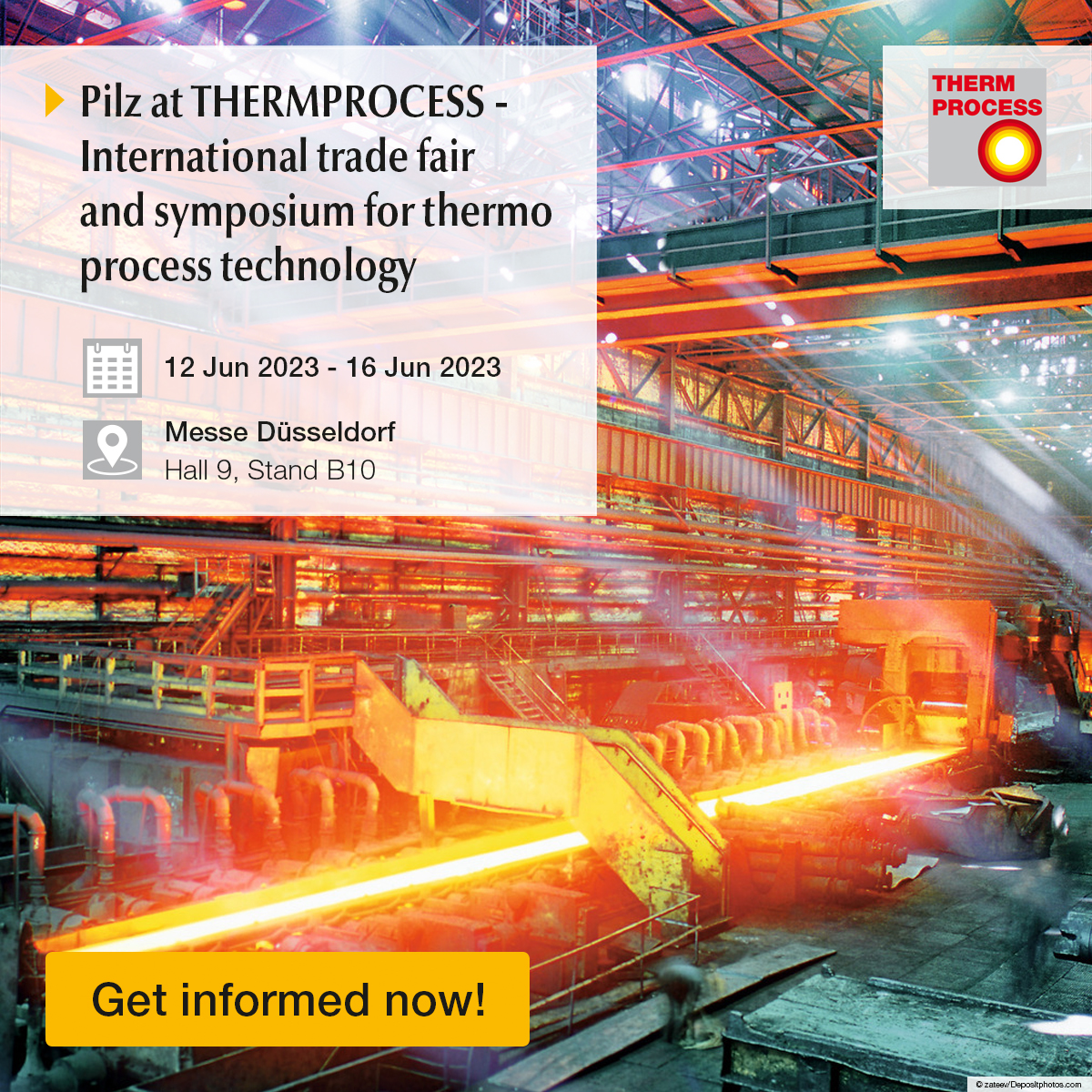 Pilz_INT's tweet photo. Today is the start of @TBWoM in Düsseldorf! Come and see us on Stand B10, in Hall 9, and discover more about our burner management systems. 🔥 Our experts will be happy to advise you on standard-compliant control and monitoring! 🙌

👉 https://t.co/AavsBdwDGL

#THERMPROCESS https://t.co/14Wdz3vQTf