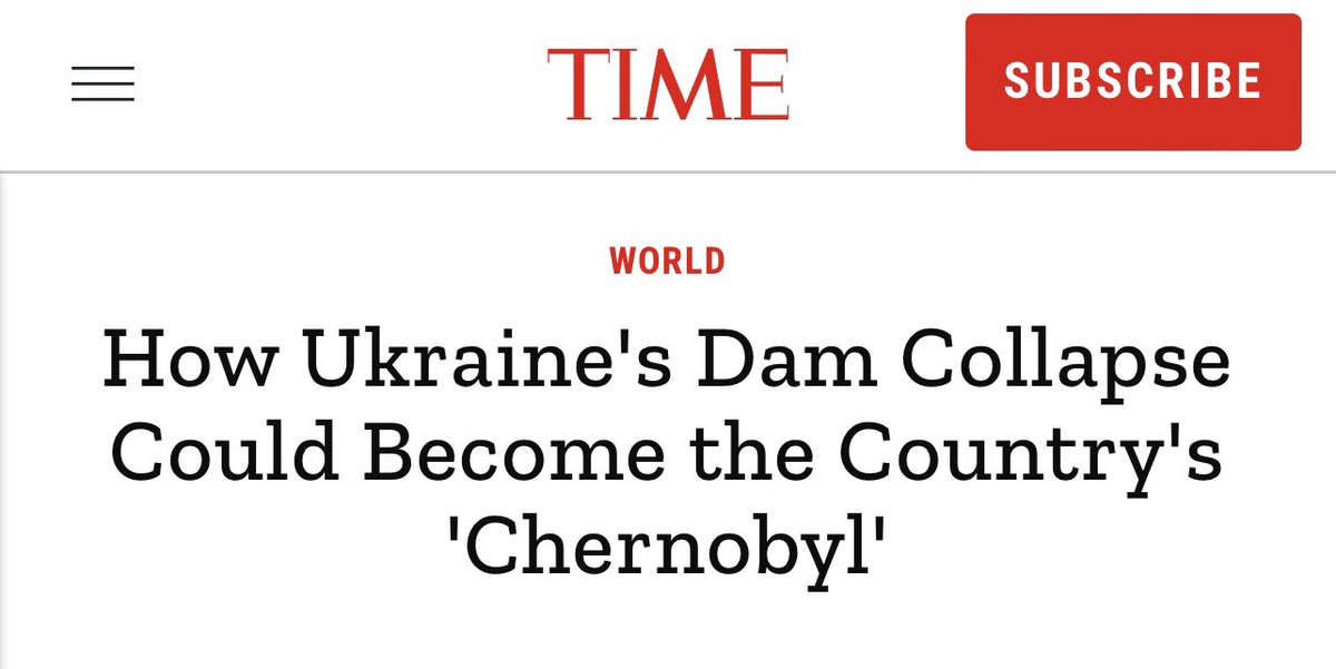 Gotta feel sorry for the journalists in Ukraine who wrote a decent article about the long term consequences of Russia’s actions - with a comparison to how Chernobyl affected future generations - only for a subeditor to slap this headline on it.