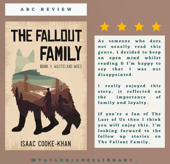 khan_cooke's tweet photo. Fan of #TheLastOfUs ? Then check out my book the #falloutfamily Wasteland Woes, out July 19th with a portion of each sale going to @thegrandappeal !
Preorder here: https://t.co/YihPfsc0xa
#book #reading #naughtydog #HBOMax https://t.co/LJjOI6k20b