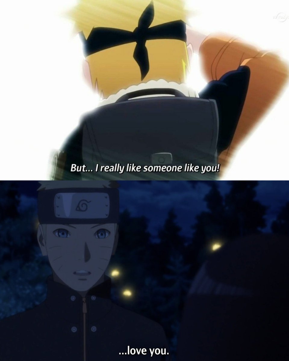 From Naruto's shy 'I like you' to Hinata to him standing in front of her finally confessing 'I love you' I think that's the most beautiful and most  precious development our beloved boy has ever had 🥹🫶🏻