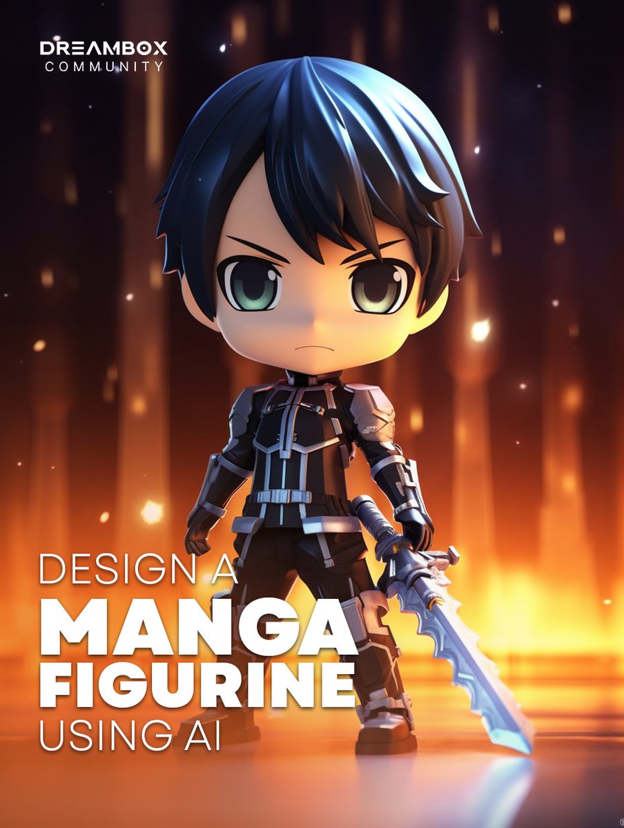 AI Design Thread 🧵
Theme: Manga Figure

- Design using any AI platform. 
- Share as many creative figurines as you'd like.
- Retweet and have fun!

🗨️ Prompt in ALT
#AIArt #AIArtCommunity #MidJourney #PromptShare #NFT #GenerativeAI #Niji #Anime
