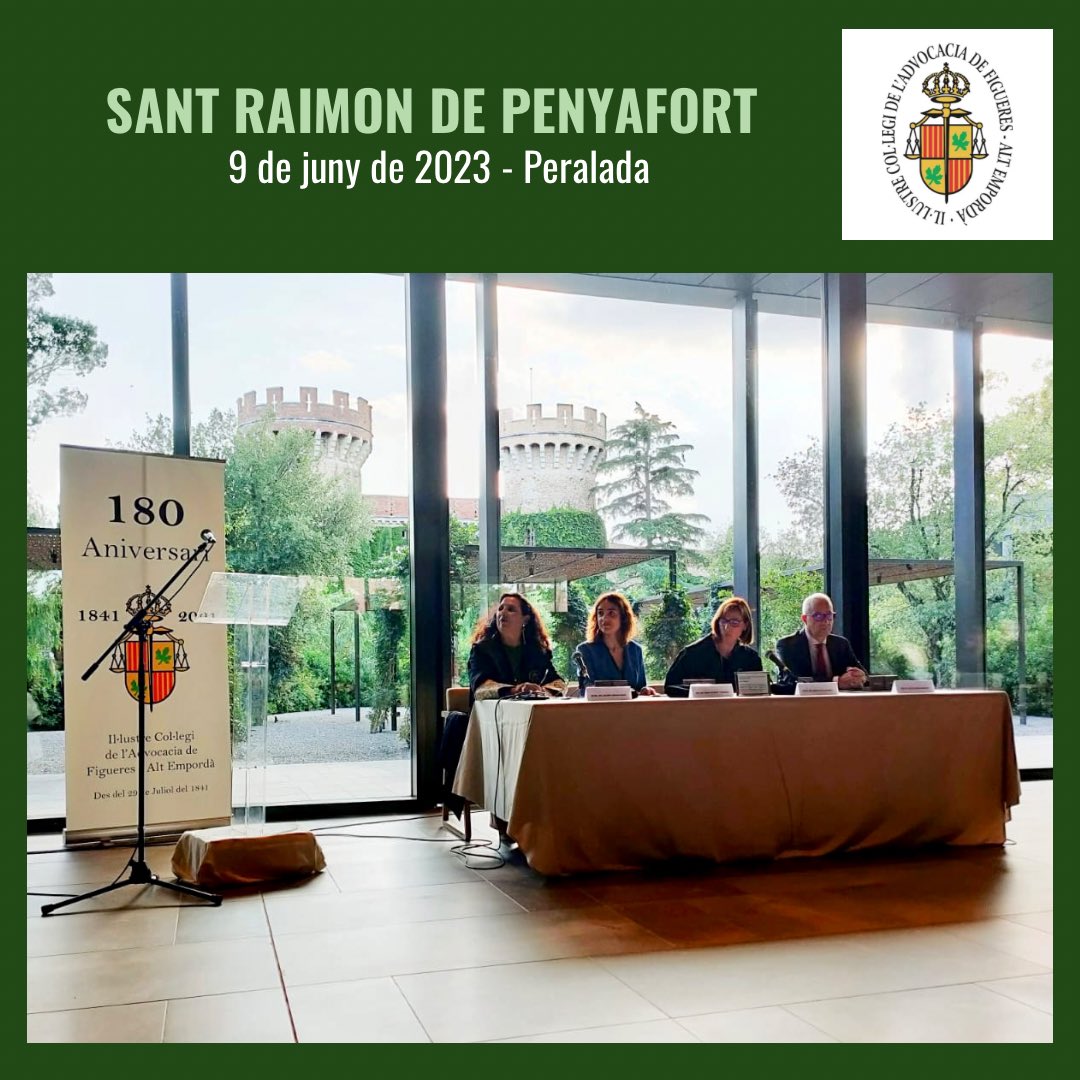 icafigueres's tweet photo. ✨ El passat 9 de juny vam celebrar la festivitat del nostre patró Sant Raimon de Penyafort amb un gran acte al Castell de Peralada. (I)
#ICAFI #figueres #SantRaimon #advocades #advocats https://t.co/mmfjoNbnpi