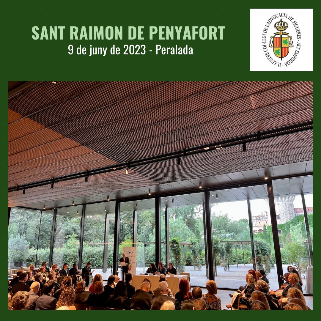 icafigueres's tweet photo. ✨ El passat 9 de juny vam celebrar la festivitat del nostre patró Sant Raimon de Penyafort amb un gran acte al Castell de Peralada. (I)
#ICAFI #figueres #SantRaimon #advocades #advocats https://t.co/mmfjoNbnpi