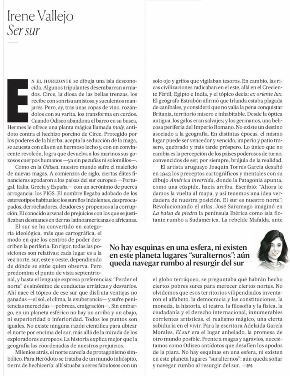 tapia_maikel's tweet photo. «No existe un destino asociado a la geografía. En distintas épocas, el mismo lugar puede ser vencedor y vencido, imperio y patio trasero, quebrado y más tarde próspero. Lo único que no cambia es la percepción de los países poderosos de turno» | ✍️ @irenevalmore en @elpaissemanal https://t.co/1KDb9mKJAv