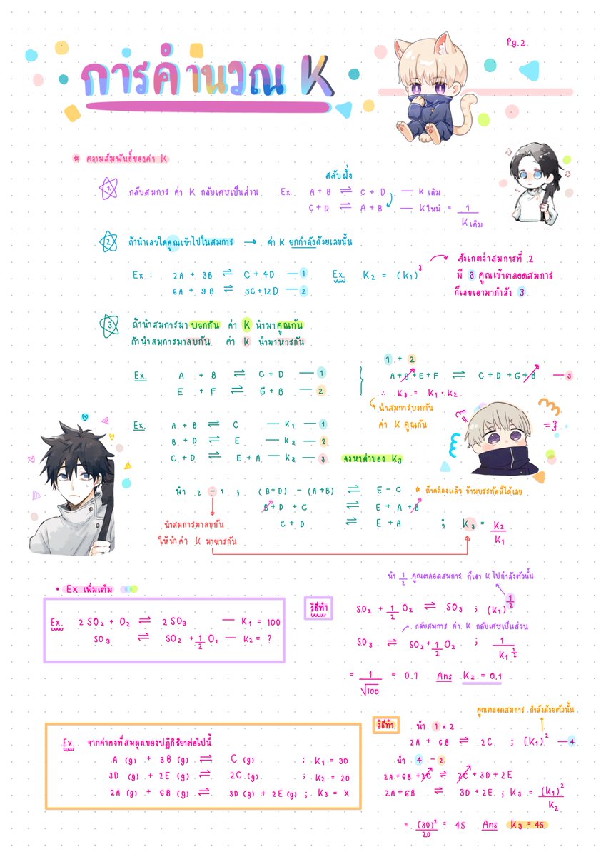 Purich_tutor's tweet image. แจกสรุป for 1 เคมี ม.6 เรื่อง สมดุลเคมี
drive.google.com/file/d/1GaECgy…
**ปีที่แล้วข้อสอบออกตรงสีการทดลองด้วยจำสีดีๆครับ 🤩👍
#dek67  #เกียมอุดม