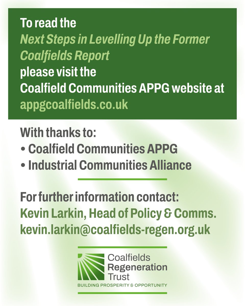 Coalfields Regeneration Trust tweet media