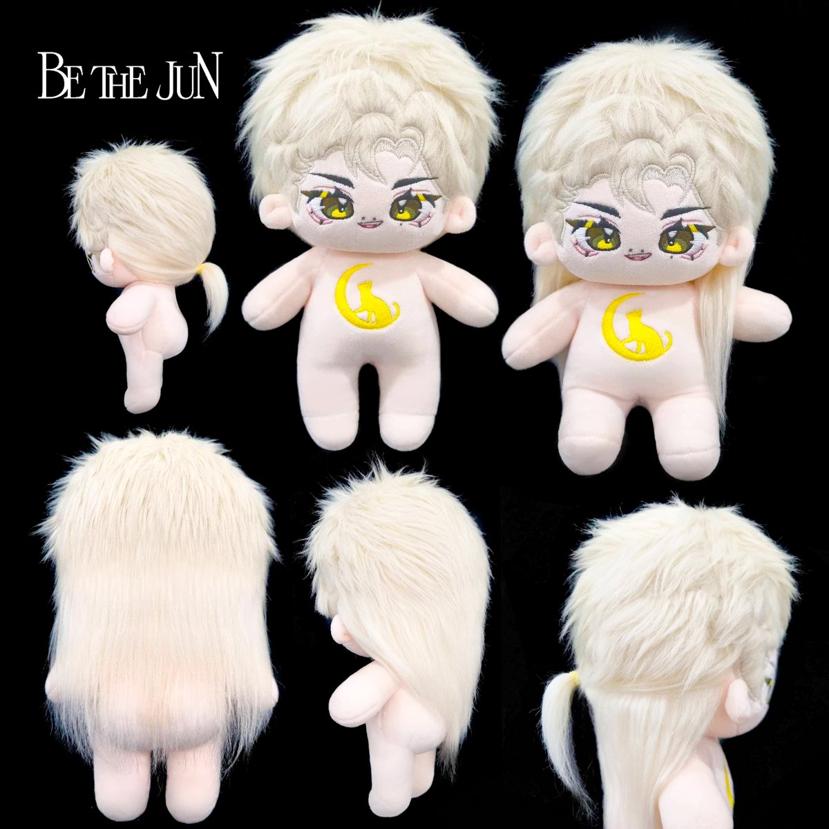 pinkeucarrots's tweet photo. Please look at me👀
What you will get is 1+1🐈
Tie it up for short hair, or leave it for long Limbo Hair

Mooncat detail for our #준냥이 Moon Cat #냐아아🌙

#seventeendoll #seventeen인형 #세븐틴인형  #jundoll #문준휘 #seventeen娃  #seventeen #문준휘인형 #junhuidoll https://t.co/MCn2PLwk5t
