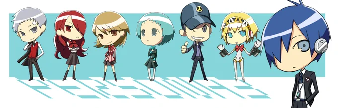 2006年のP3ファンアートをみて食いしばりが発動した