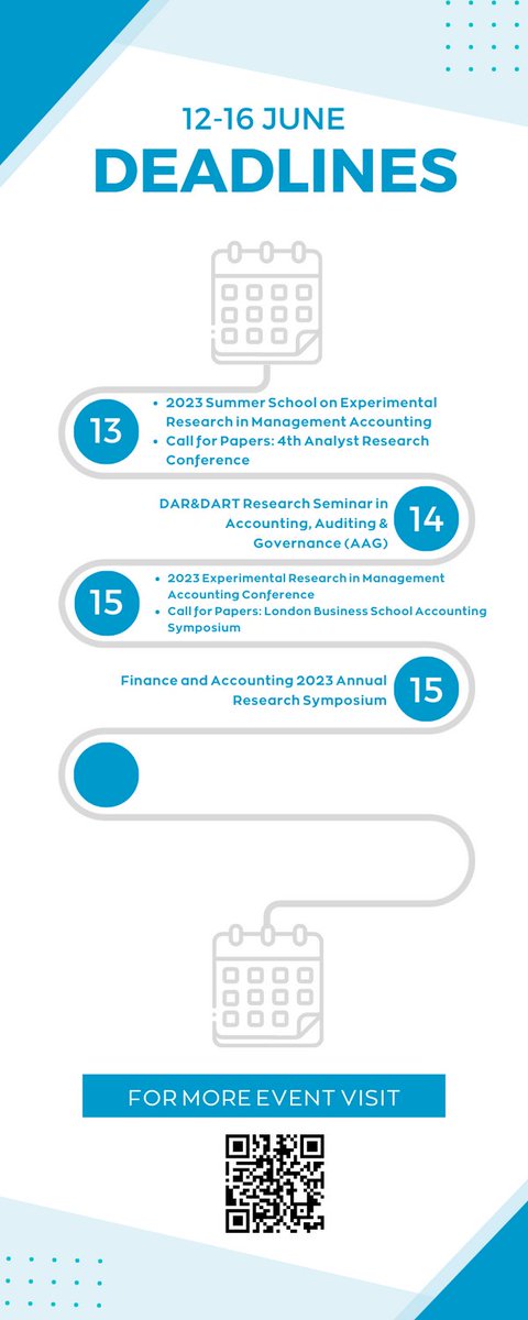 EAA_ARC's tweet image. Good morning! 
We summarize for you the most relevant dates of the week. 
Link to the calendar: eaa-online.org/arc/events/
Have a nice week! 
# EngageEAA