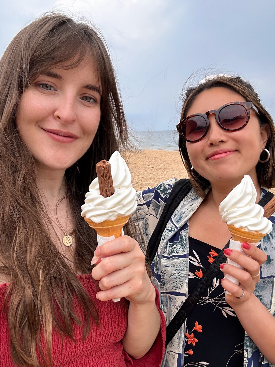 My wee pal came down for a visit yesterday 💕🍦