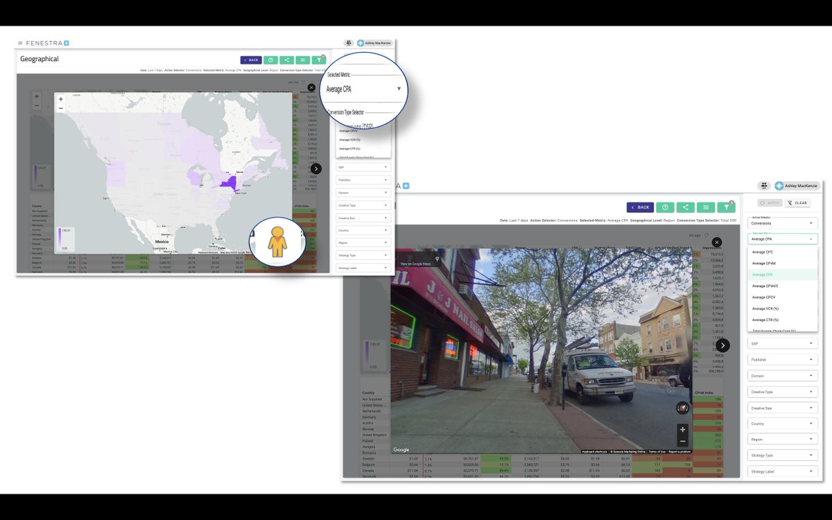 FenestraTech's tweet photo. Cool feature alert! 📣 Our new mapping functionality 🗺 turns flat analytics 💤 in to rich, emotive insights. 😮 Understand your consumer, tell better stories with FENESTRA! Get in touch to learn more!

#advertising #mediaplanning #programmaticadvertising #martech #adtech https://t.co/4LSr4Yf1Sc