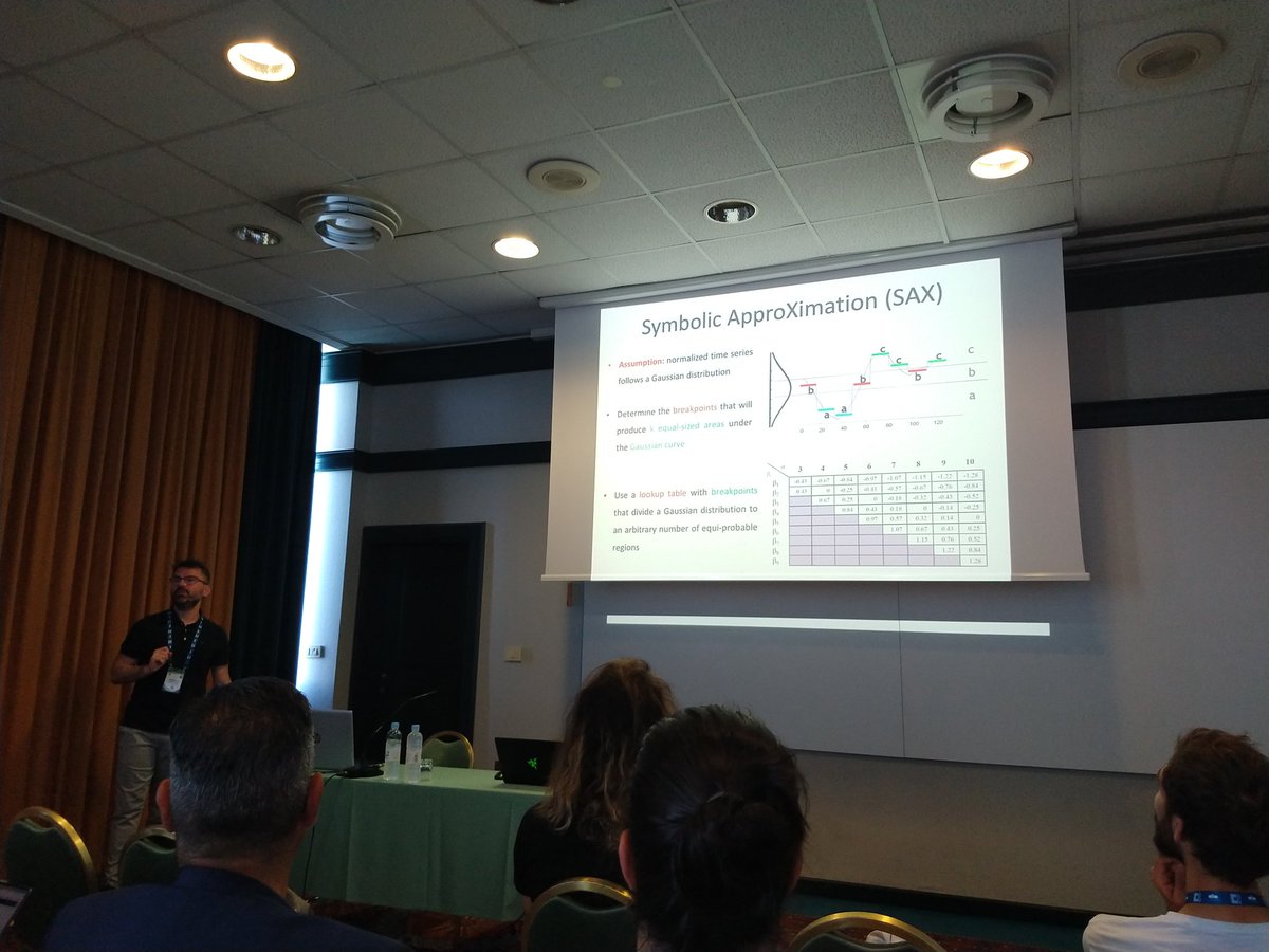 #AIME2023 has kicked off! Panagiotis Papapetrou presenting how to learn  representations of medical data at the tutorial "Mining and multimodal learning from complex medical data"