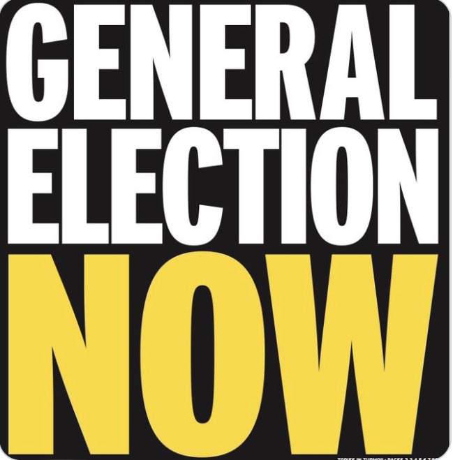 Good morning all! What fresh Hell awaits us this week? It's more than time for a #GeneralElectionN0W so what the people actually want can be determined - rather than Sunak making it up.