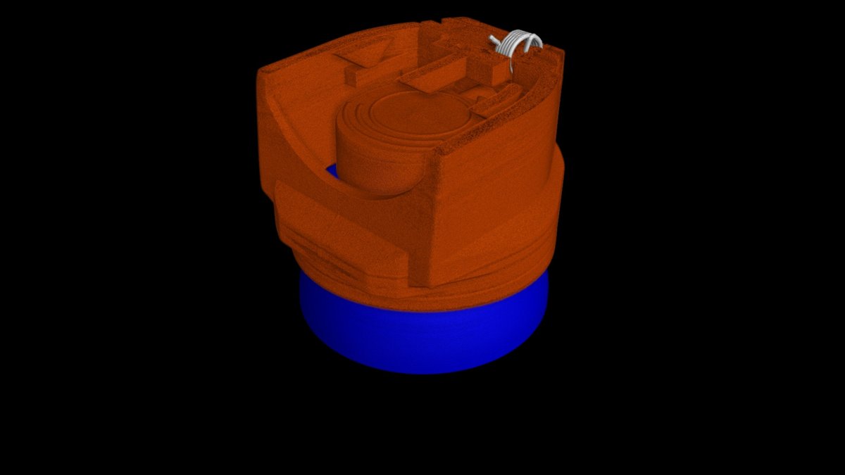 We scanned a pepper spray.

#xsightxray #nikonmetrology #microct #xray #industrialxray #xrayinspection #computedtomogrophy #industrialtomography #inspectionservices #nondestructivetesting #ndt #ctscan #xrayct #3drendering #ndtinspection #qualitymanagement #analysis