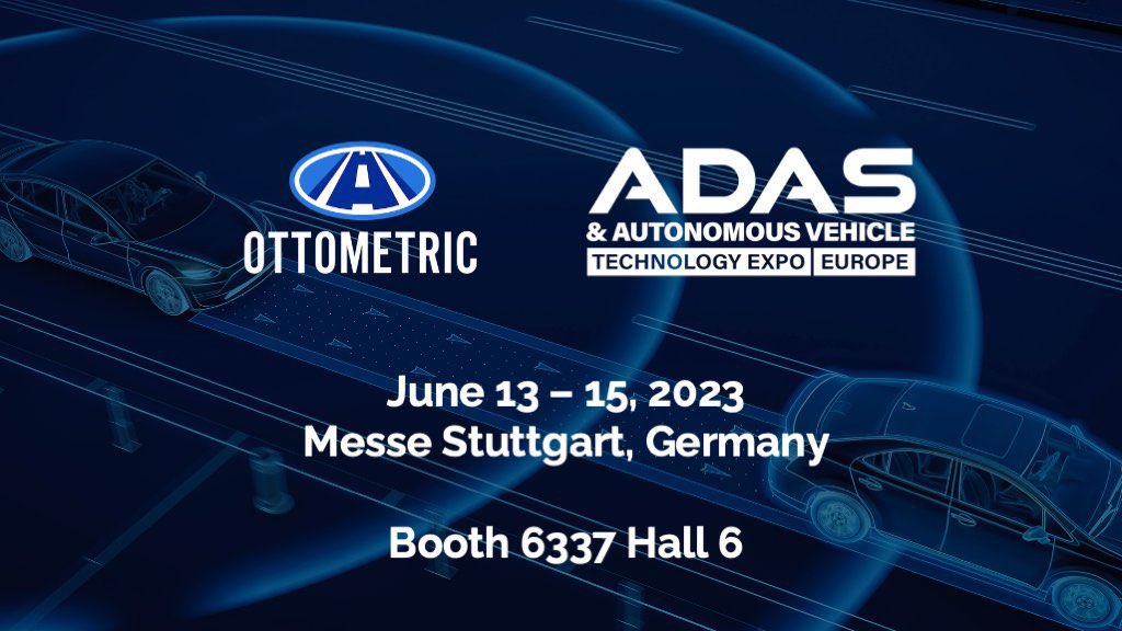 From tomorrow at #AVTExpoStuttgart, Booth 6337 find out how we help ADAS teams with:

Data Collection Optimization
Data Selection for AI Training
Cycle Reduction for HiL/SiL
Automated Sensor and System KPI Calculation
Trouble-ticket Investigation

Info: ottometric.com/avt/
