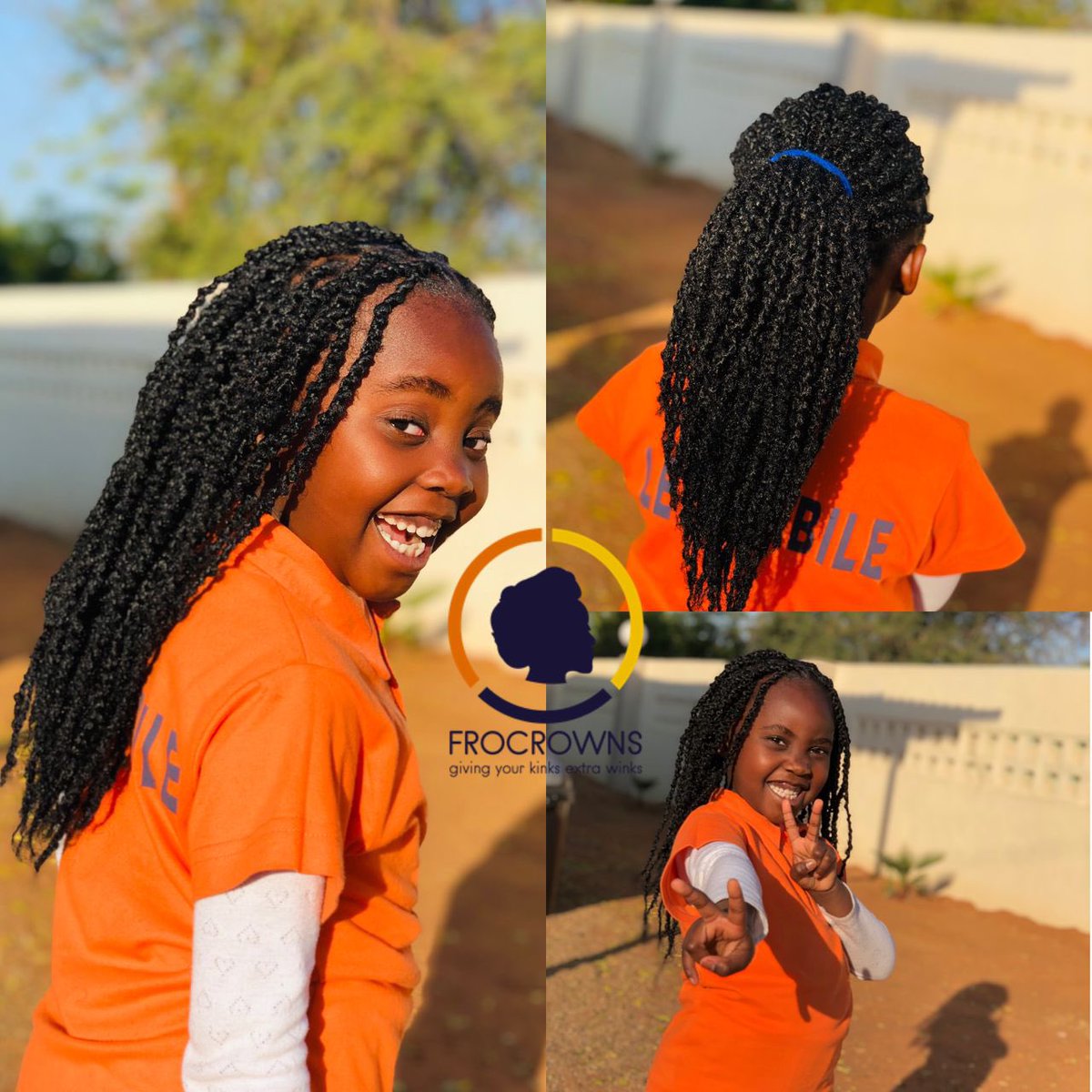 Protect your baby’s hair this winter in these twisted locs😍

✅ Painless
✅No heat used
✅Light on the head
✅Durable
✅Can be refreshed

💵P380 fix and supply

Bookings and enquiries: +267 76762737 

#kiddiesstyles #kidscorner #naturalhairstyles #naturalhairbotswana