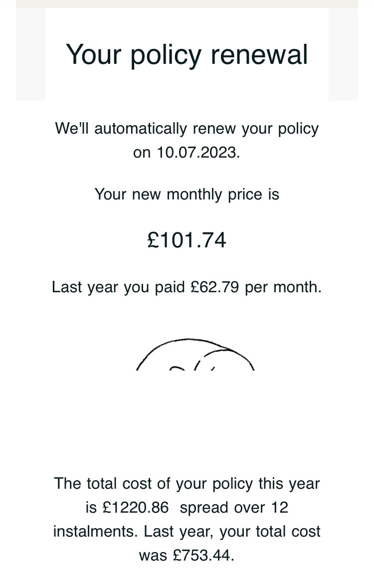 BevIillo's tweet photo. @manypets_uk pretty rubbish considering we logged a claim on 18/2 and have not received an update, even after chasing &amp; way beyond the 6 week backlog stated on the portal. Is this price likely to rise again if our claim is accepted? Would be better to save the money each month! https://t.co/aXOmm9V8iu