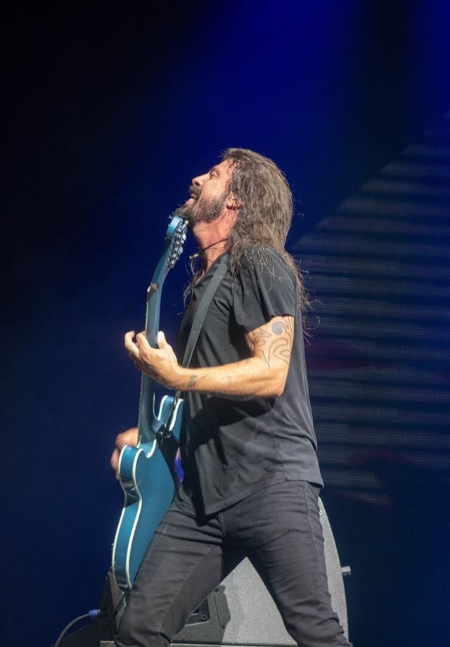 dave grohl on stage is something even science doesn’t have an answer for