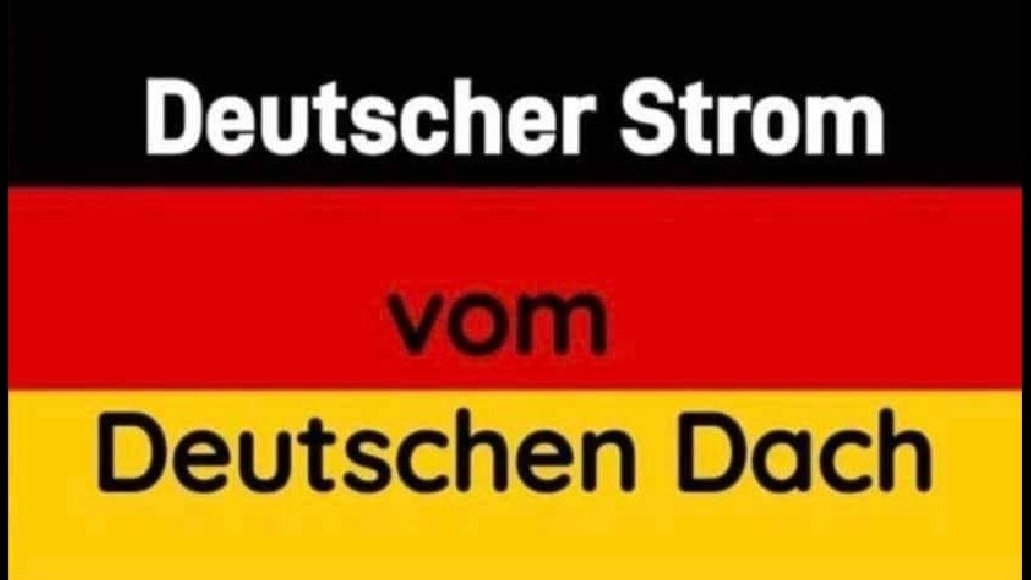 🇩🇪 deutsche Dächer sind nicht ohne Grund von 🇩🇪 deutschen Handwerkern so stabil gebaut worden.

Genau richtig für den Ausbau von 🇩🇪 deutscher Photovoltaik.

🇩🇪 deutsche Patrioten sind daher für den Ausbau von 🇩🇪 deutschen Solaranlagen &amp; gegen den Import ausländischer Atomkraft.