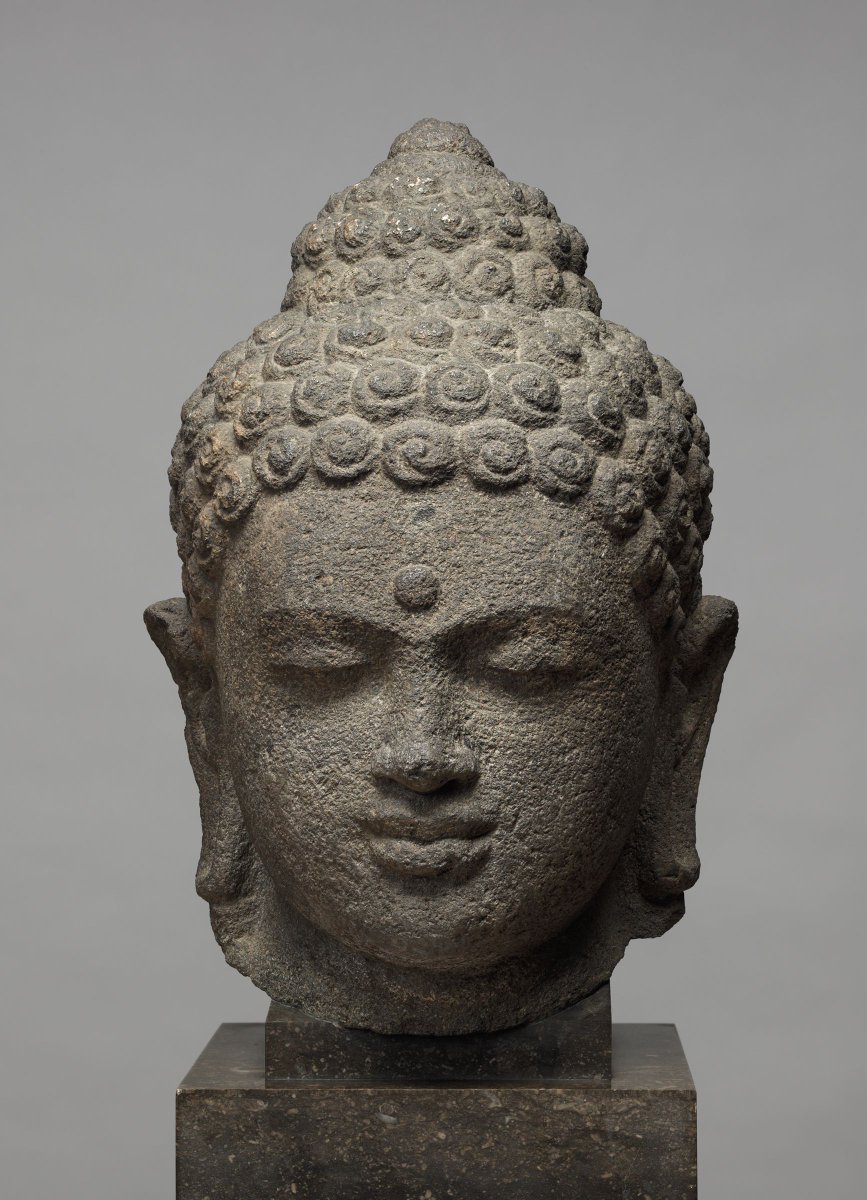 art_museum_bot's tweet photo. Head of Buddha
Sculpture
Javanese, 9th century https://t.co/ICjCXNzqMh