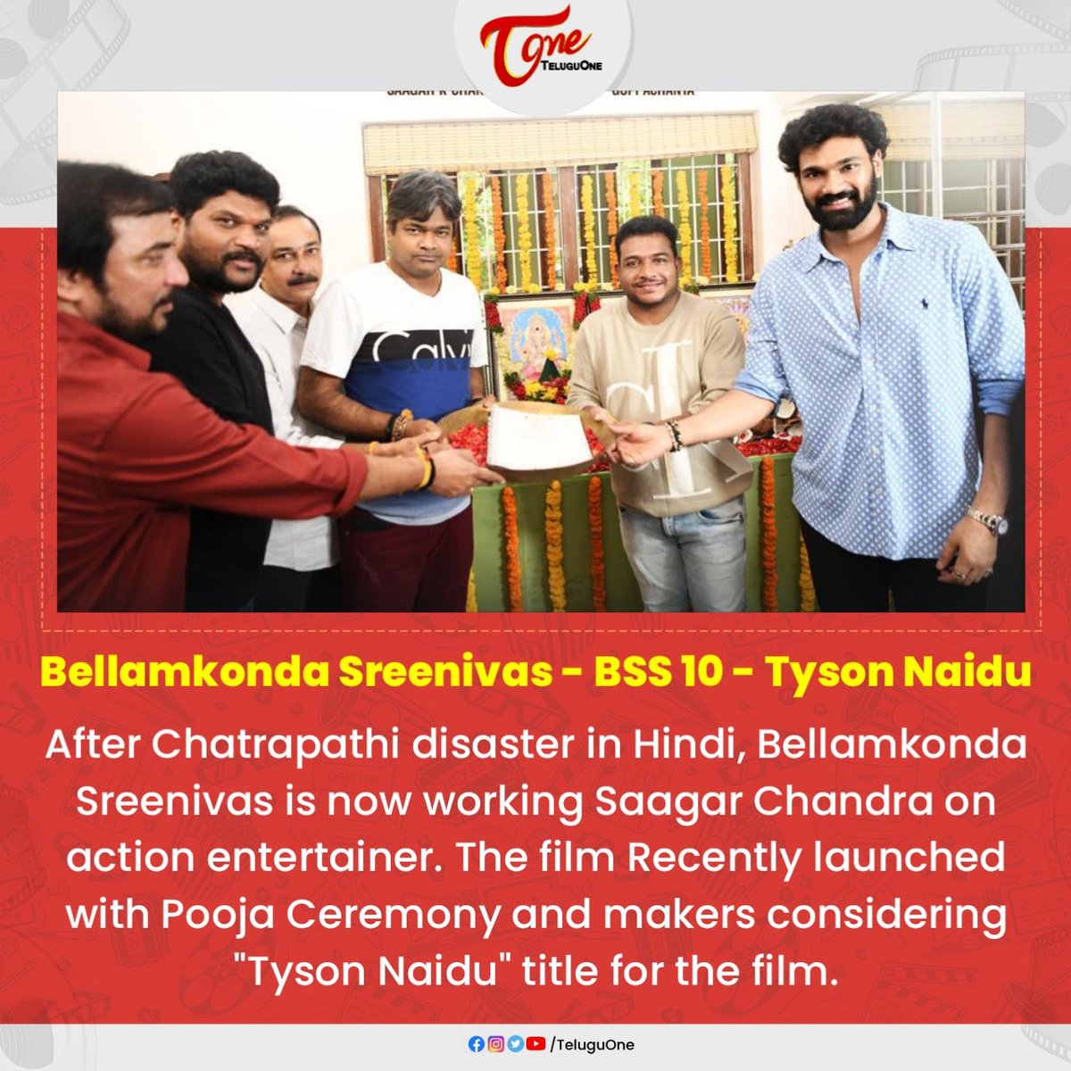 #BSS10 titled as #TysonNaidu?

#BellamkondaSaiSreenivas #Chatraoathi #SaagarChandra