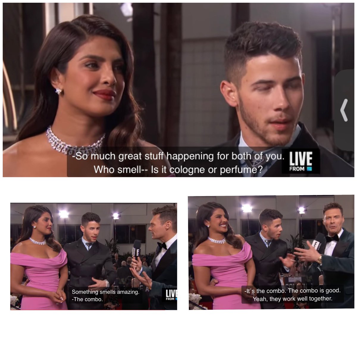 SaffronWhisper's tweet photo. 😂😍😊
She is speaking the Truth !!
Reminding me this …
Cuddling being her favourite activity with Mr Jonas !!! They have created their own scent by being all over each other ! Love hormones ! 😍🔥❤️
#PriyankaChopra #NickJonas
#lovescent https://t.co/Zm48Rk2SyV