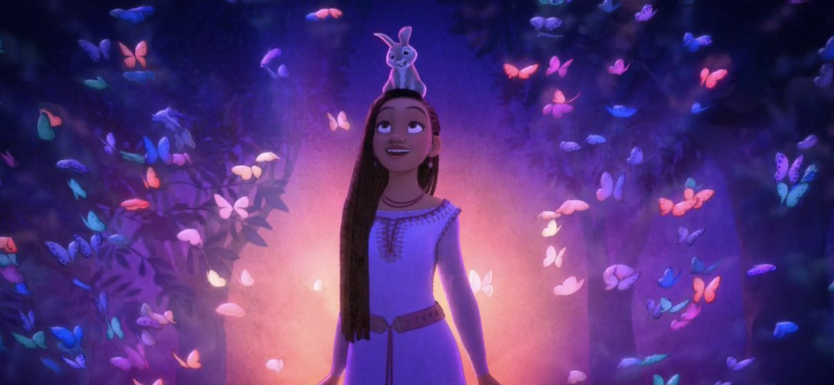 HebbonM's tweet photo. “We need more blk mcs in animated films”

We have Wish…

“Live action Ariel doesn’t *count* We need an ORIGINAL black princess!”

Wish is otw…

“We need an animated black mc that DOESN’T turn into an animal for most of the movie—”

WISH! THE ANSWER IS WISH! PLS HYPE UP WISH!!! https://t.co/H2yakmsWBL